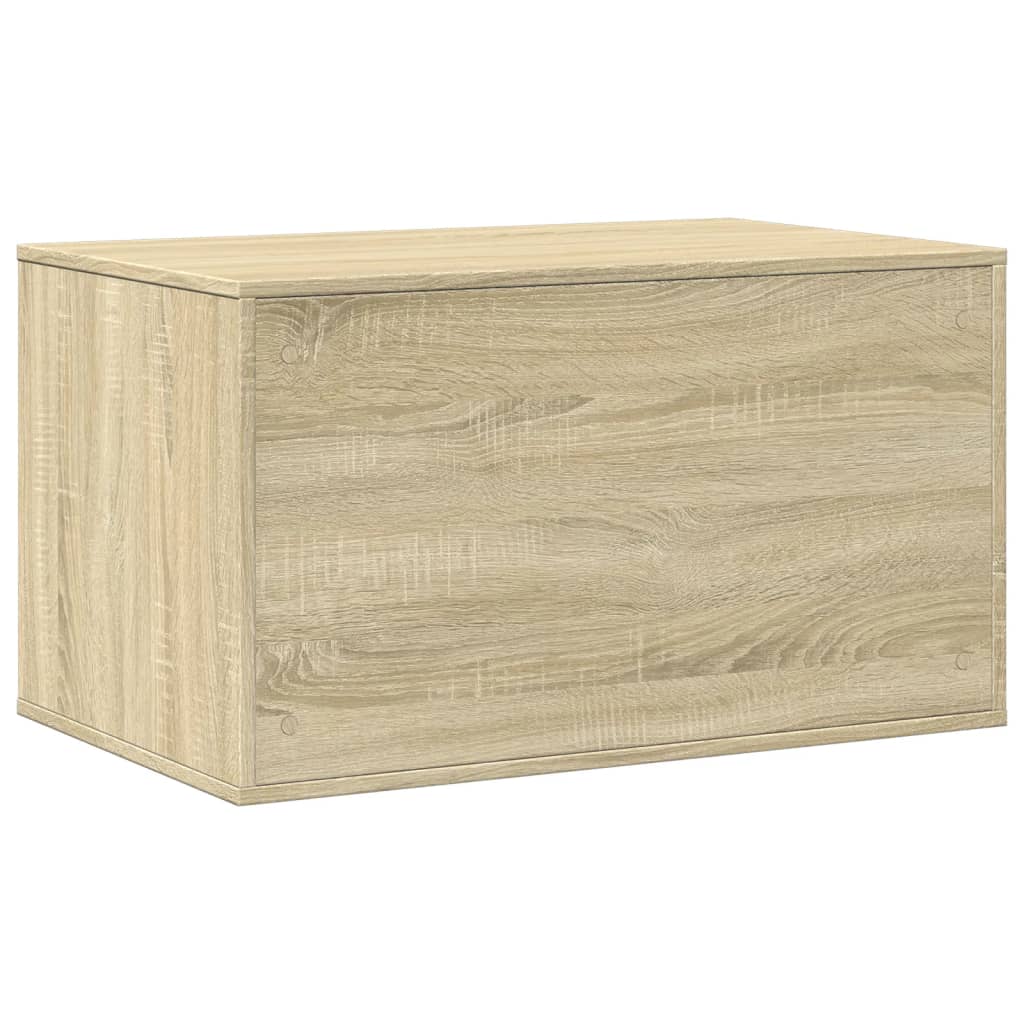 Uzavretý box na stelivo, sonoma 80x50x45 cm, kompozitné drevo