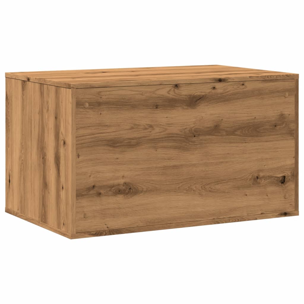 Uzavretý box na stelivo dub artisan 80x50x45cm kompozitné drevo