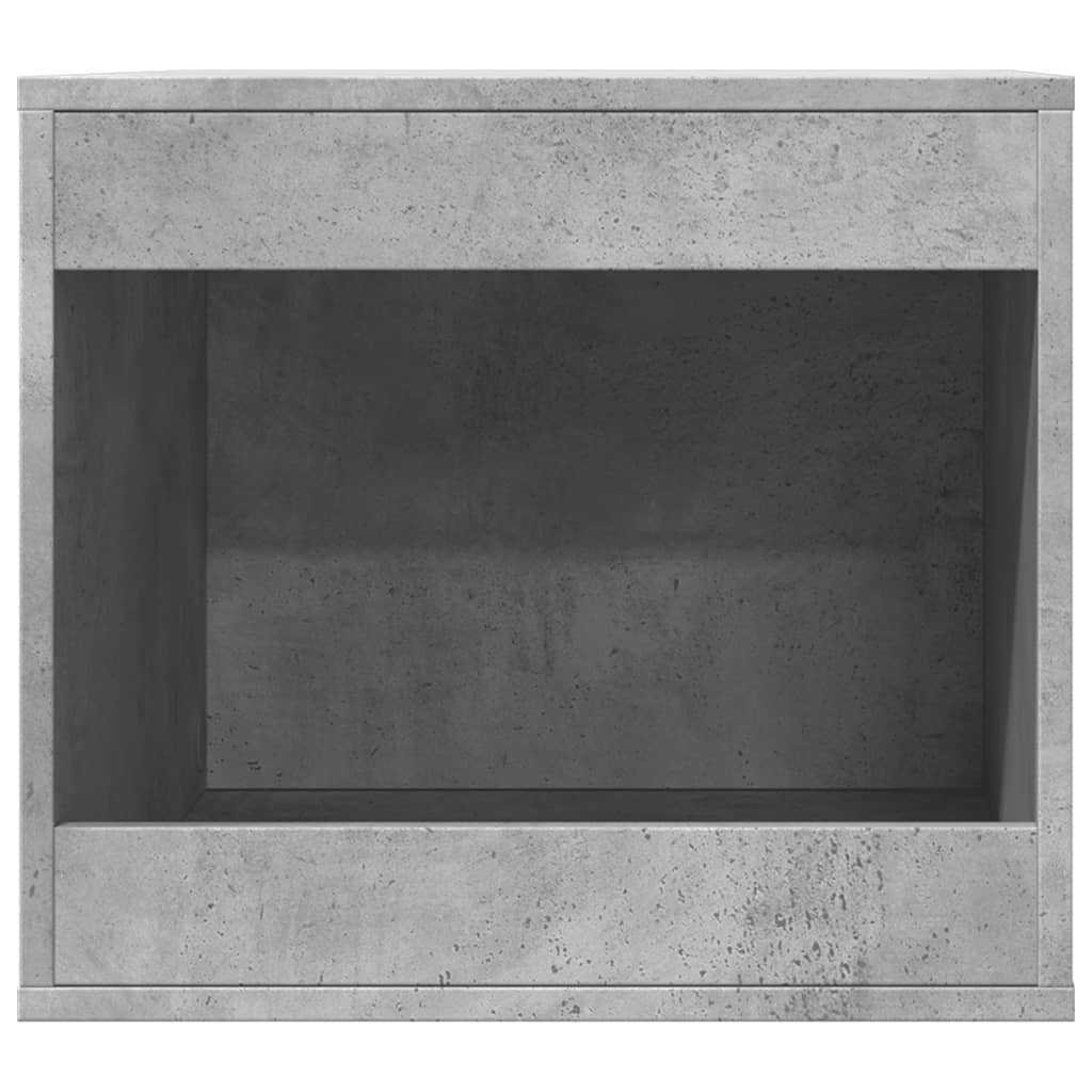 Uzavretý box na stelivo, betónový 47x59x42 cm, kompozitné drevo