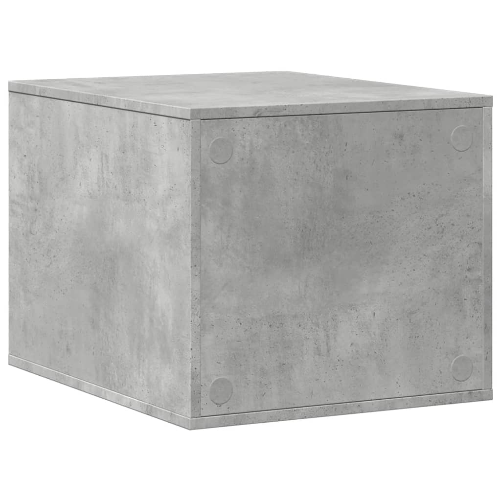 Uzavretý box na stelivo, betónový 47x59x42 cm, kompozitné drevo