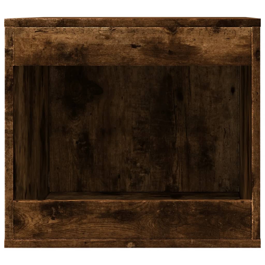 Uzavretý box na stelivo, tmavý dub 47x59x42cm, kompozitné drevo