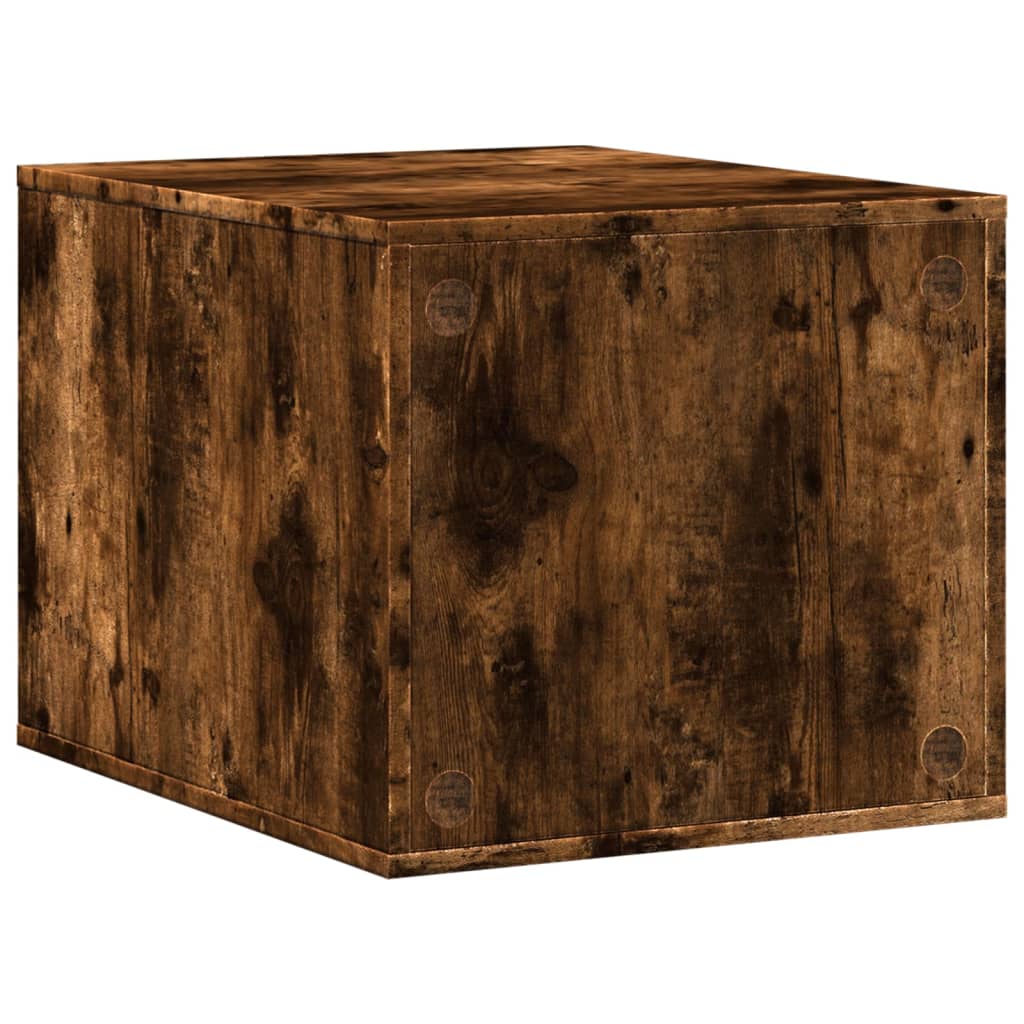 Uzavretý box na stelivo, tmavý dub 47x59x42cm, kompozitné drevo