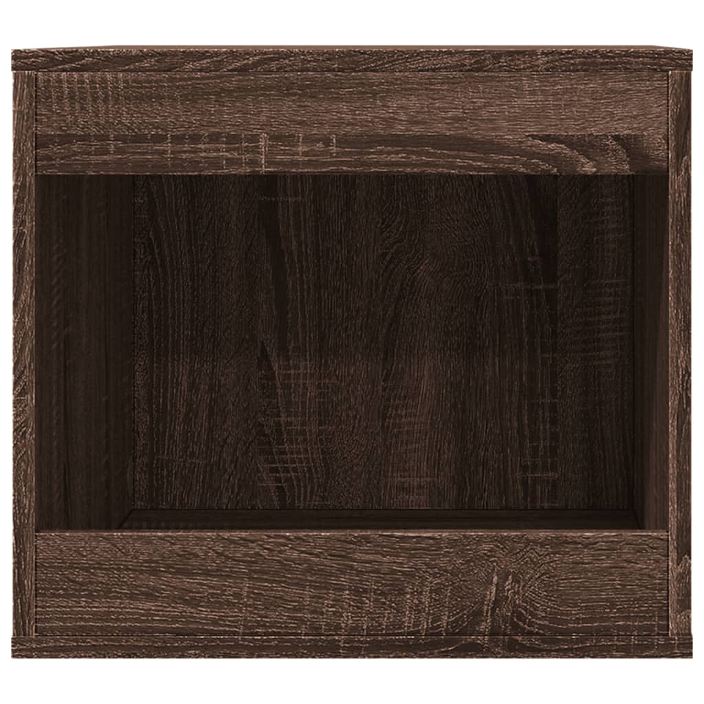 Uzavretý box na stelivo, hnedý dub 47x59x42cm, kompozitné drevo
