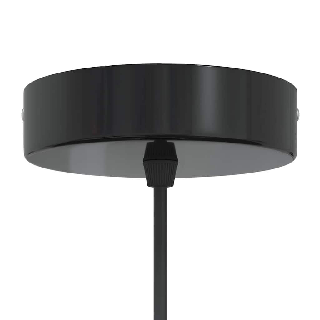 Závesná lampa výškovo nastaviteľná E27 lesk šedá Ø 31 cm kov