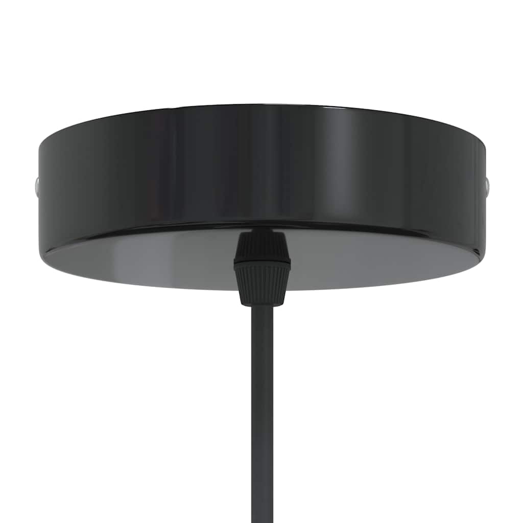 Závesná lampa výškovo nastaviteľná E27 lesk zelená Ø 22 cm kov