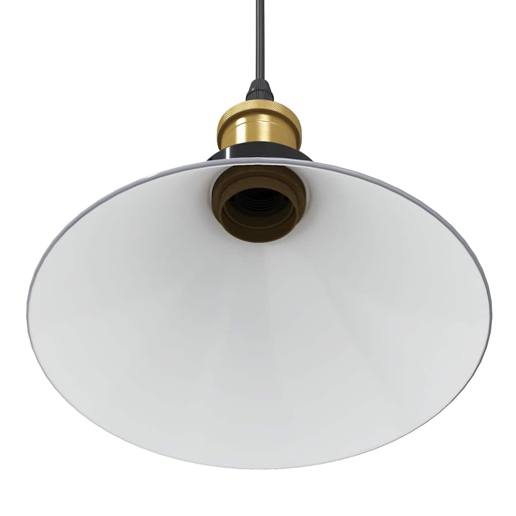 Závesná lampa výškovo nastaviteľná E27 lesk šedá Ø 22 cm kov