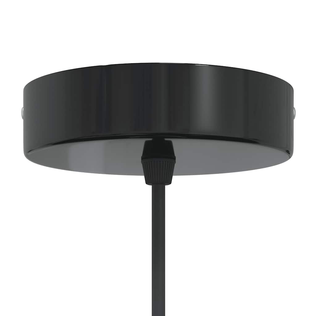 Závesná lampa výškovo nastaviteľná E27 lesk biela Ø 22 cm kov