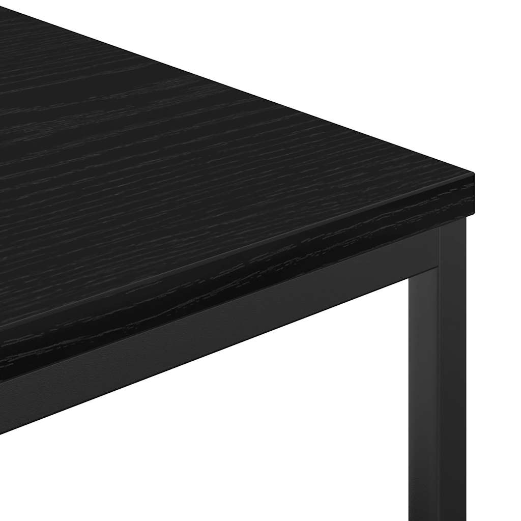 Kúpeľňová skrinka s policami dub čierny 76,5x35x95 cm