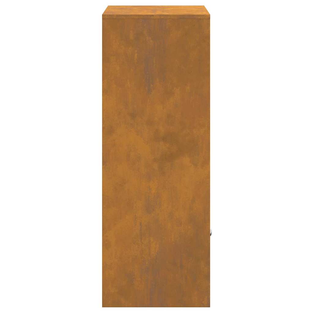 Schránka na balíky Hrdzavý 41 x 38 x 103 cm