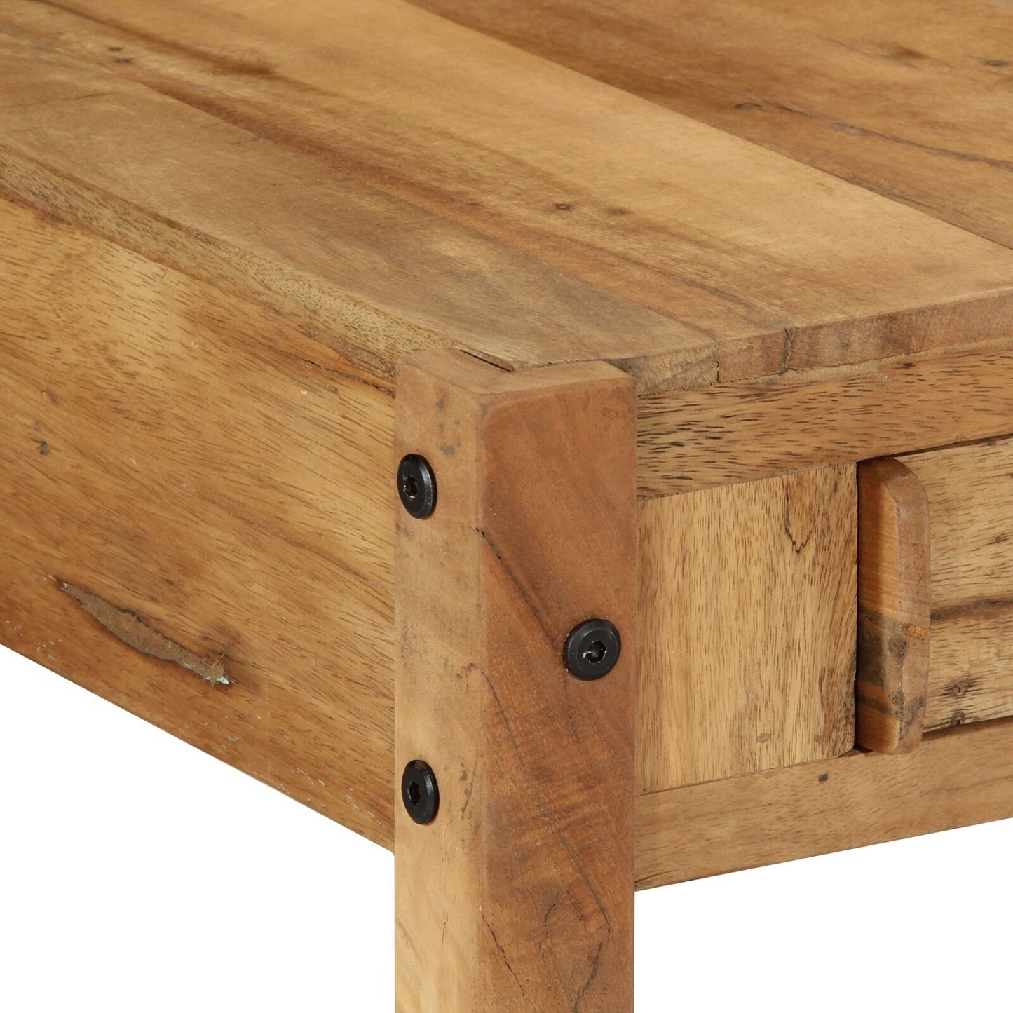 konferenčný stolík 110x55x35 cm z recyklovaného masívneho dreva