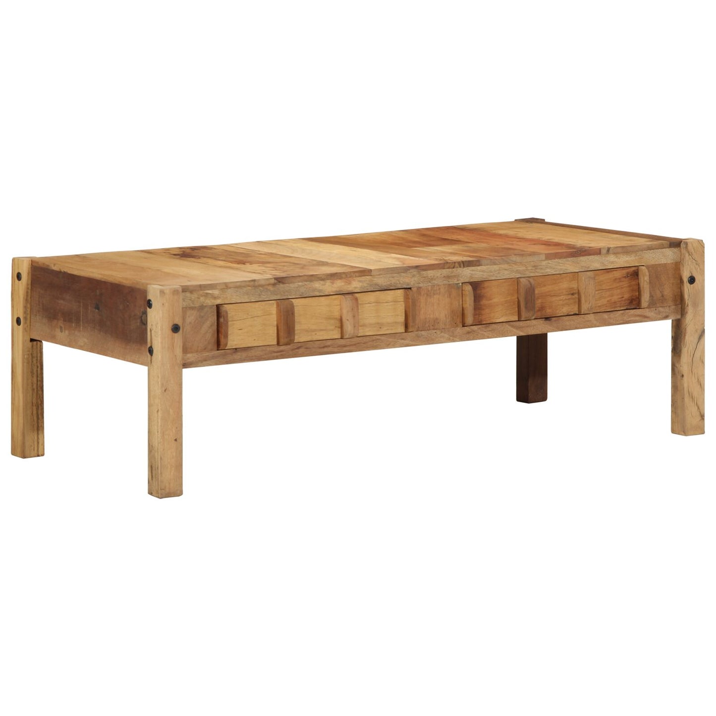konferenčný stolík 110x55x35 cm z recyklovaného masívneho dreva