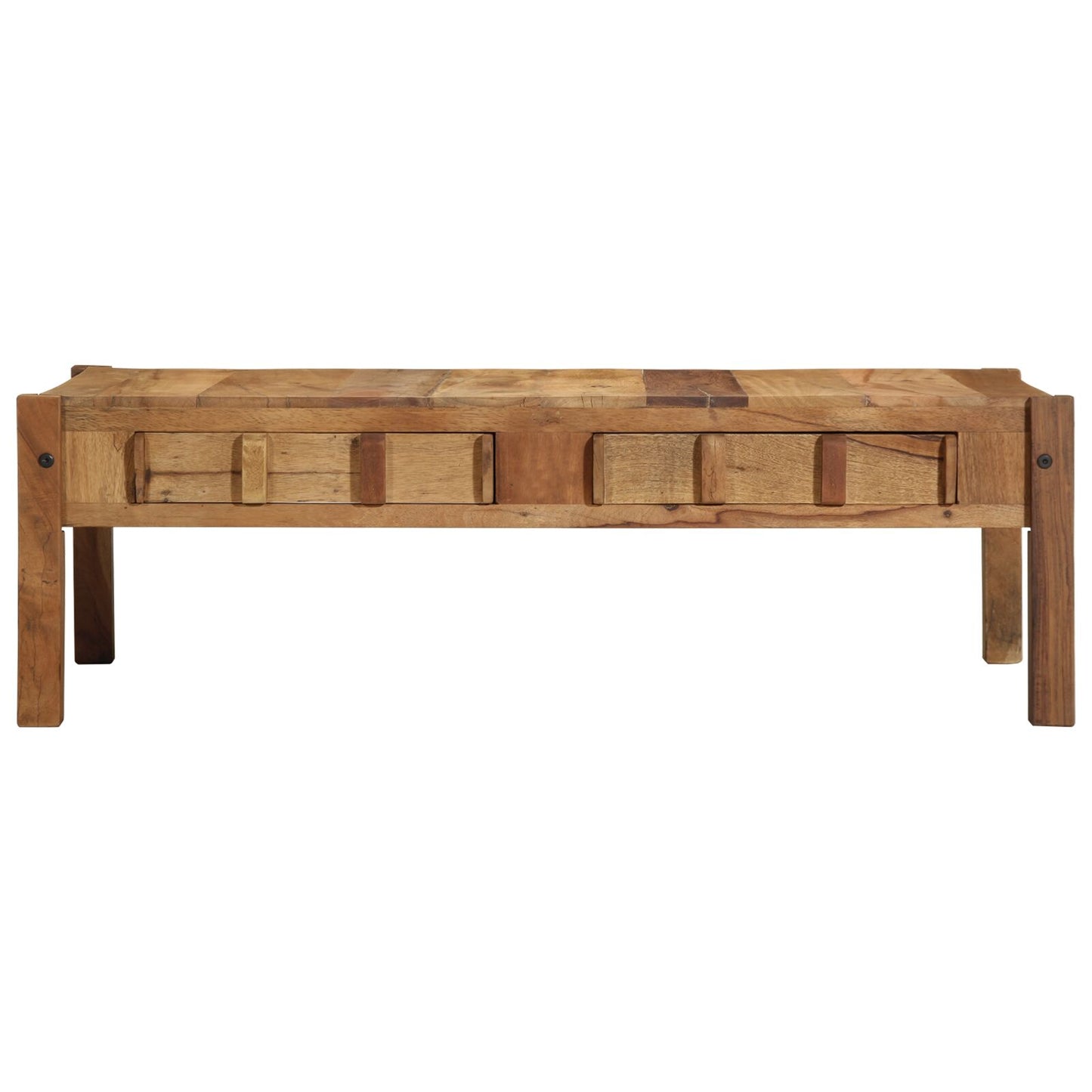 konferenčný stolík 110x55x35 cm z recyklovaného masívneho dreva