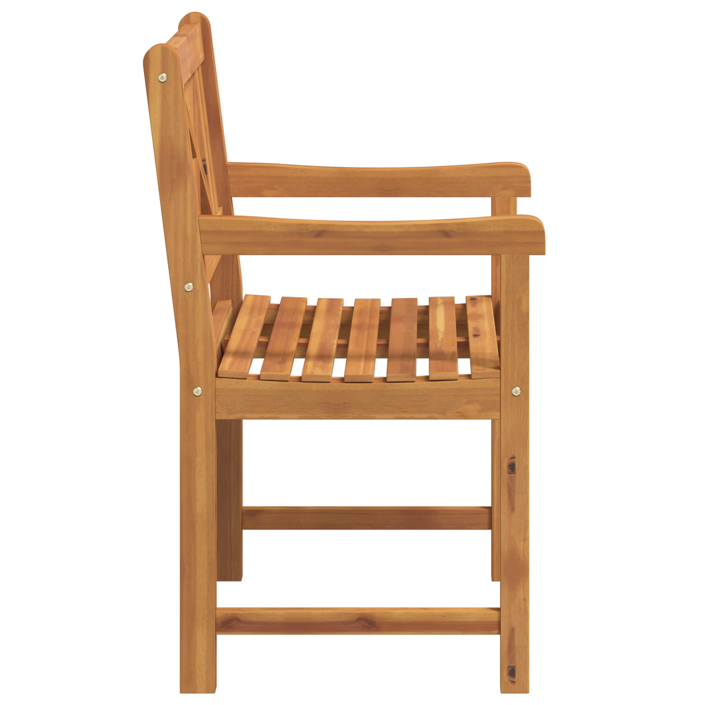 Záhradné kreslá vidaXL 6 ks 56x55.5x90 cm Pevné drevo akácia