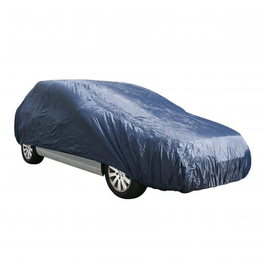 Plachta na auto, veľkosť XL 524x191x122 cm, tmavomodrá