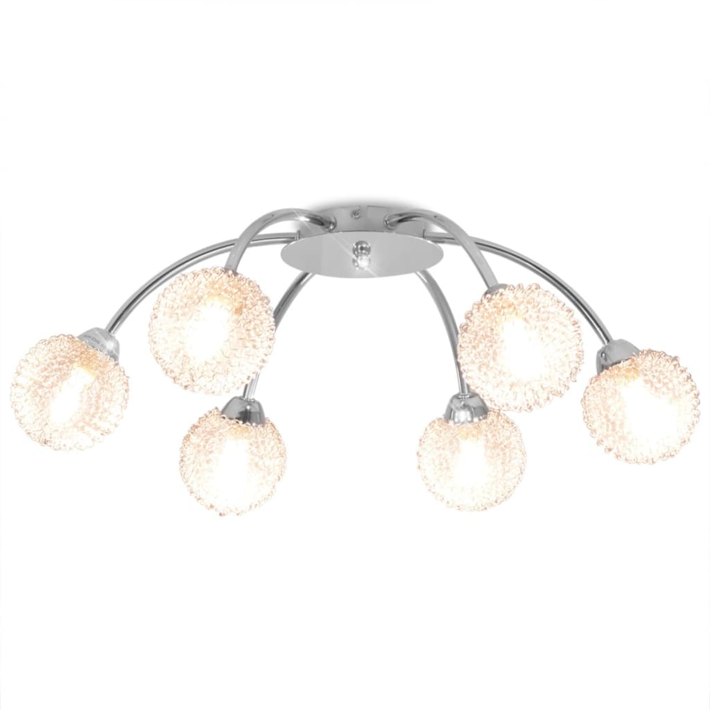 Stropná Lampa So 6 Led Žiarovkami G9 240 W