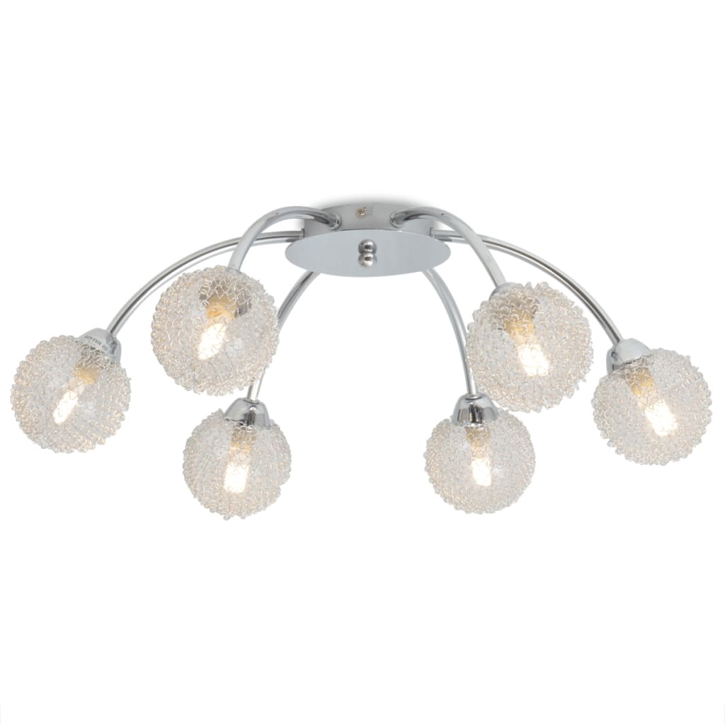 Stropná Lampa So 6 Led Žiarovkami G9 240 W
