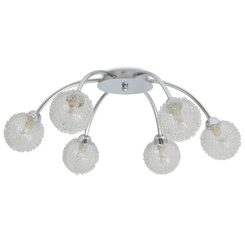 Stropná Lampa So 6 Led Žiarovkami G9 240 W