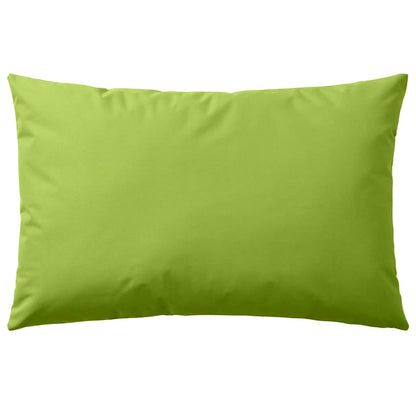 Vankúše do exteriéru 4 ks jablkovo zelené 60x40 cm