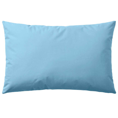 Vankúše do exteriéru 4 ks 60x40 cm bledomodré
