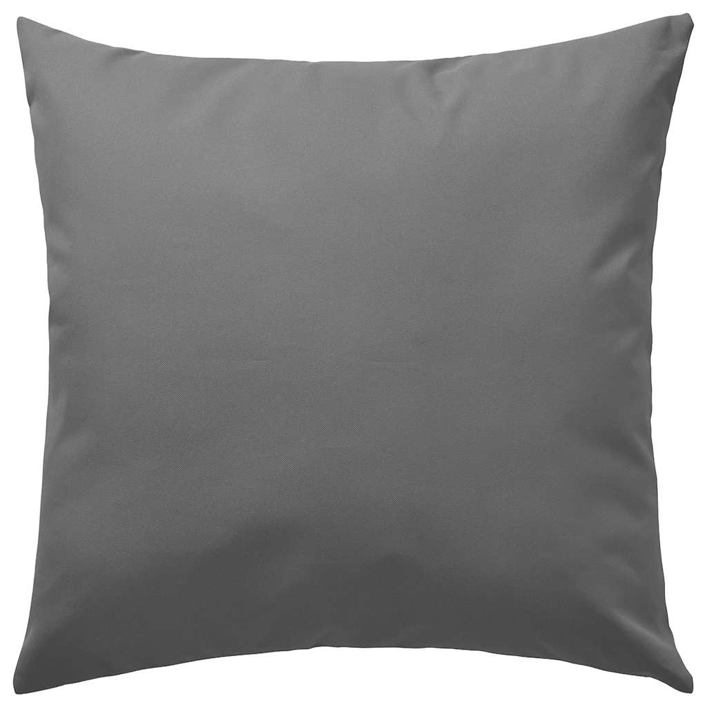 Vankúše do exteriéru 2 ks 45x45 cm sivé