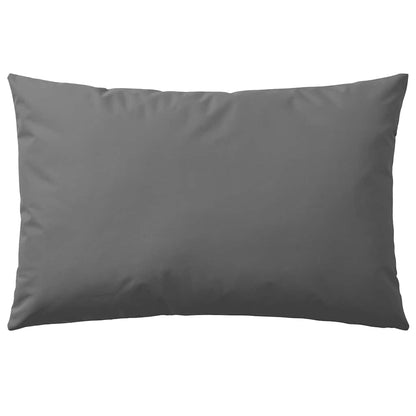 Záhradný vankúš 4 ks 60x40 cm sivý