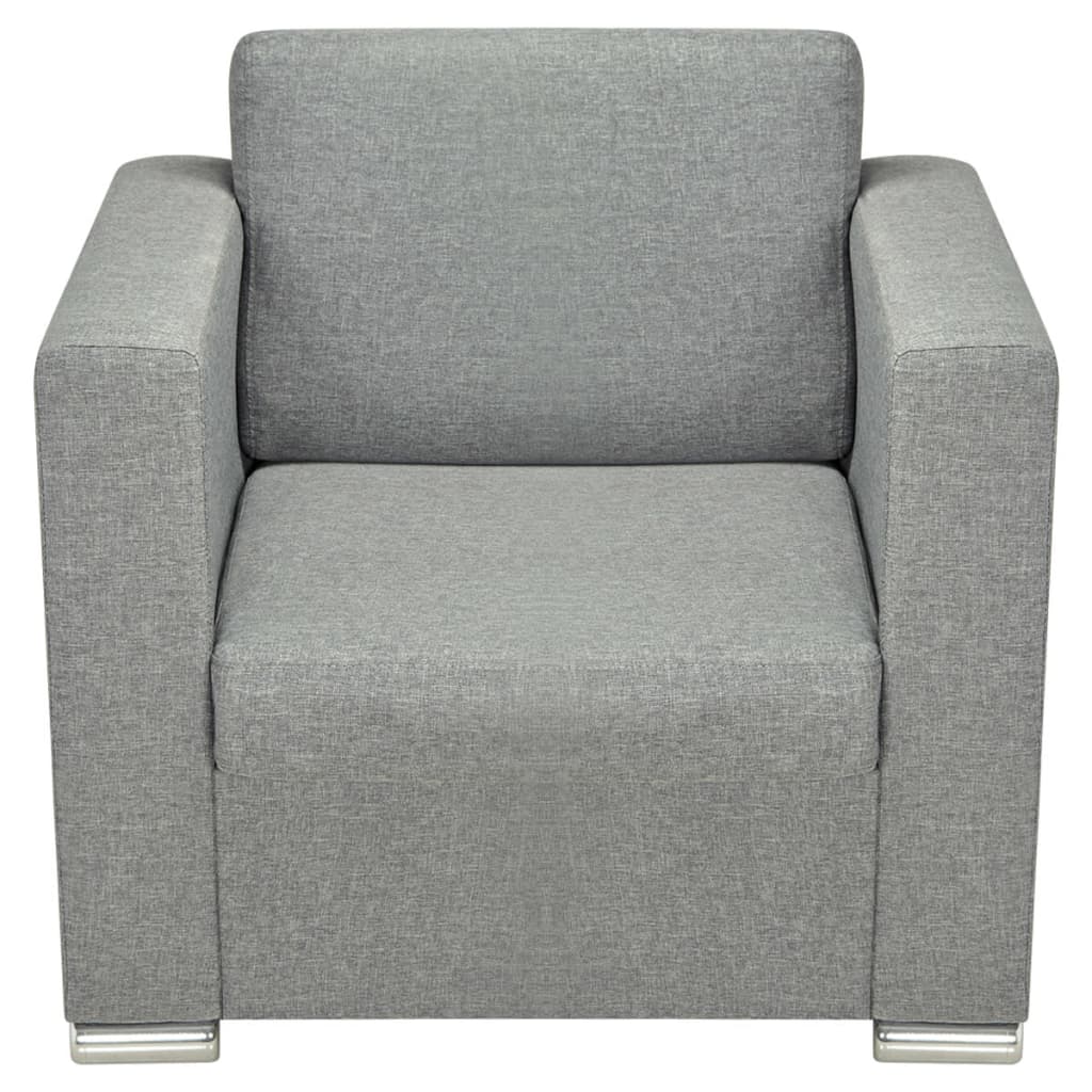 Kreslo, Svetlosivé, Látka