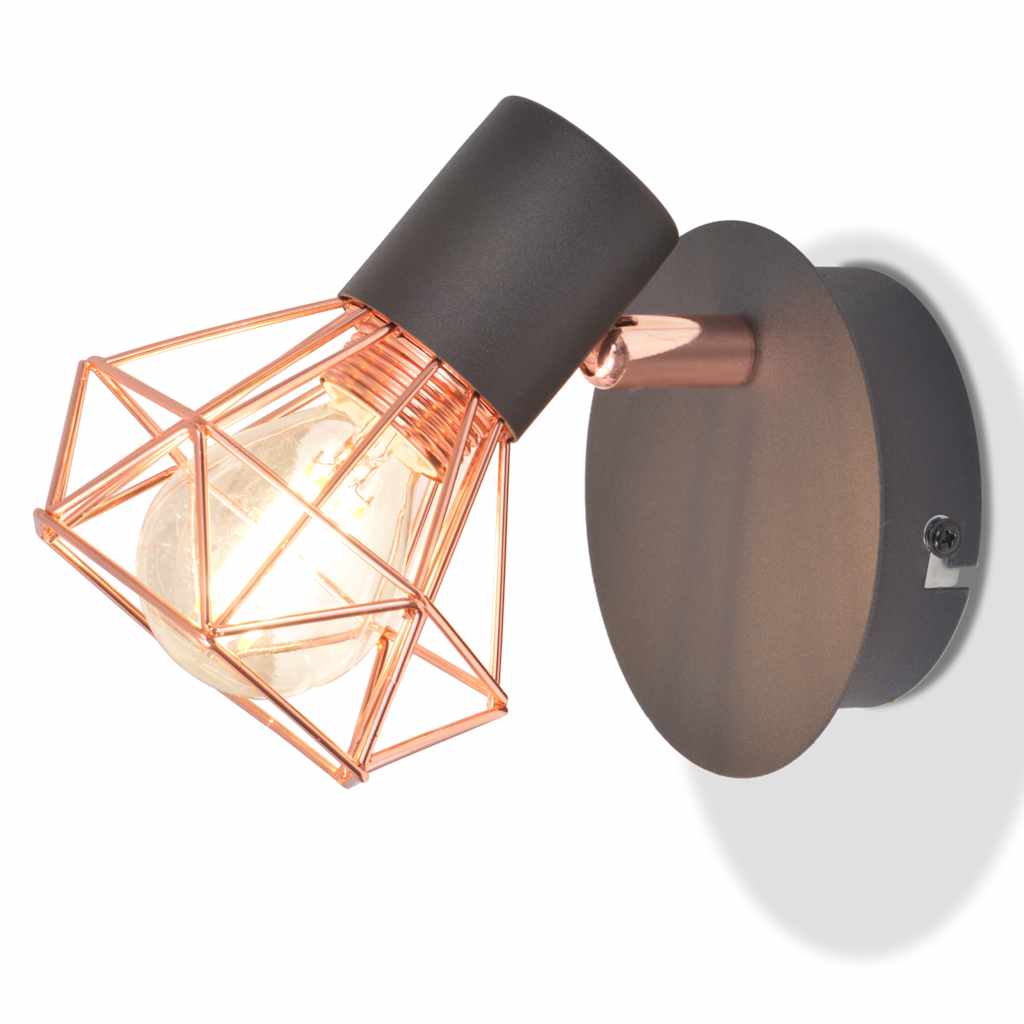 Nástenné Svietidlá 2 Ks S 2 Led Žiarovkami 8 W