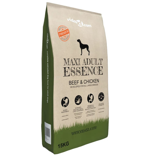 Prémiové psie krmivo Maxi Adult Essence Beef & Chicken 15 kg
