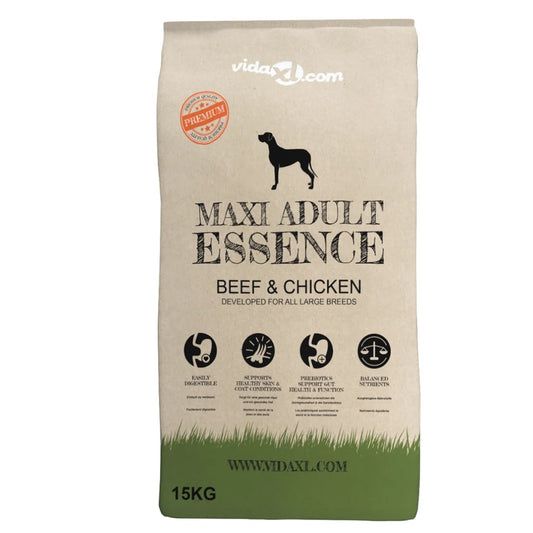 Prémiové psie krmivo Maxi Adult Essence Beef & Chicken 15 kg