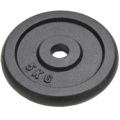 Závažia na činku 4 ks, 4x5 kg, liatina