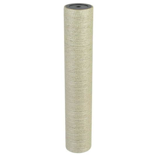 Stĺpik na škrabanie pre mačky, 8x45 cm, 8 mm, béžový