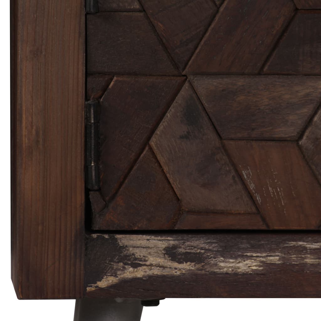 Skrinka Na Tv, Recyklovaný Masív 140X30X45 Cm