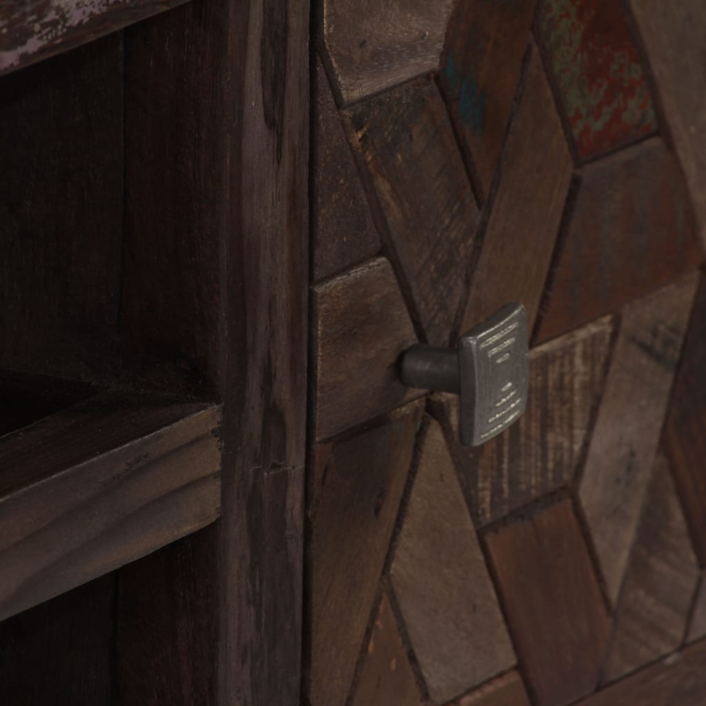 Skrinka Na Tv, Recyklovaný Masív 140X30X45 Cm