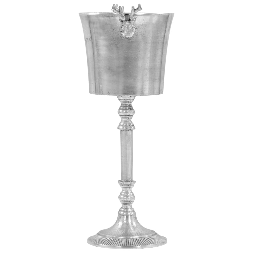 Chladič Na Šampanské Strieborný 39X29X71 Cm Masívny Hliník