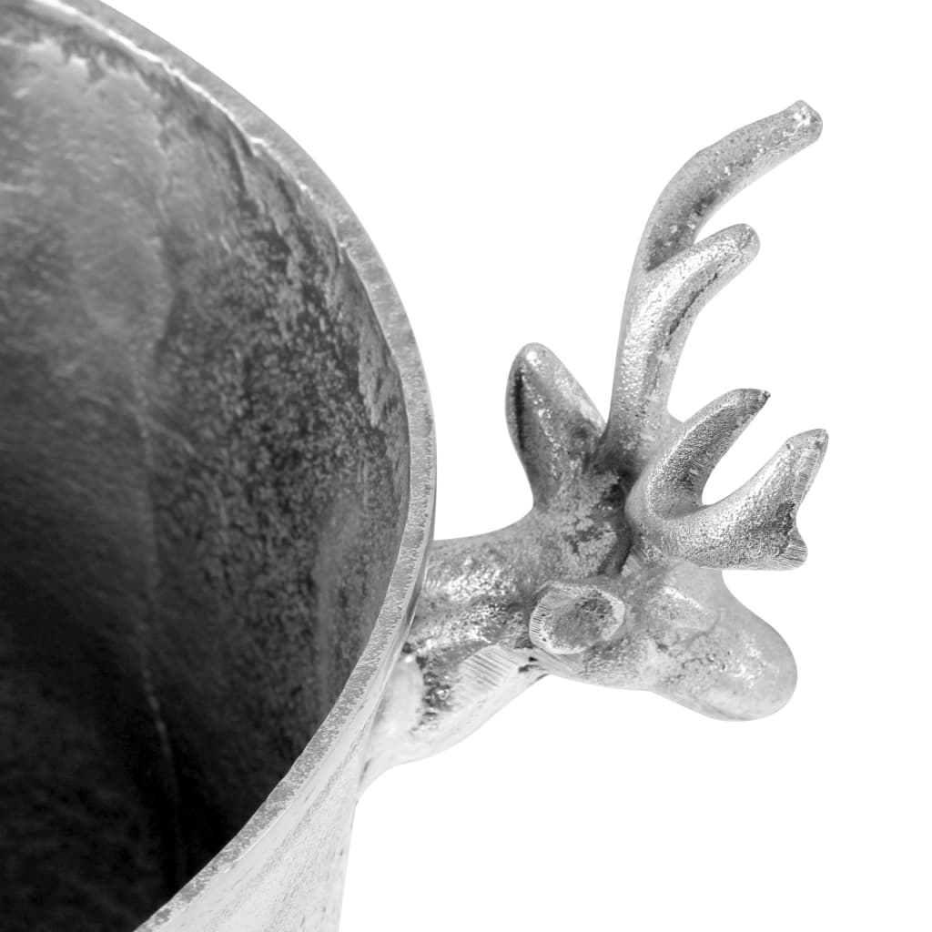 Chladič Na Šampanské Strieborný 39X29X71 Cm Masívny Hliník