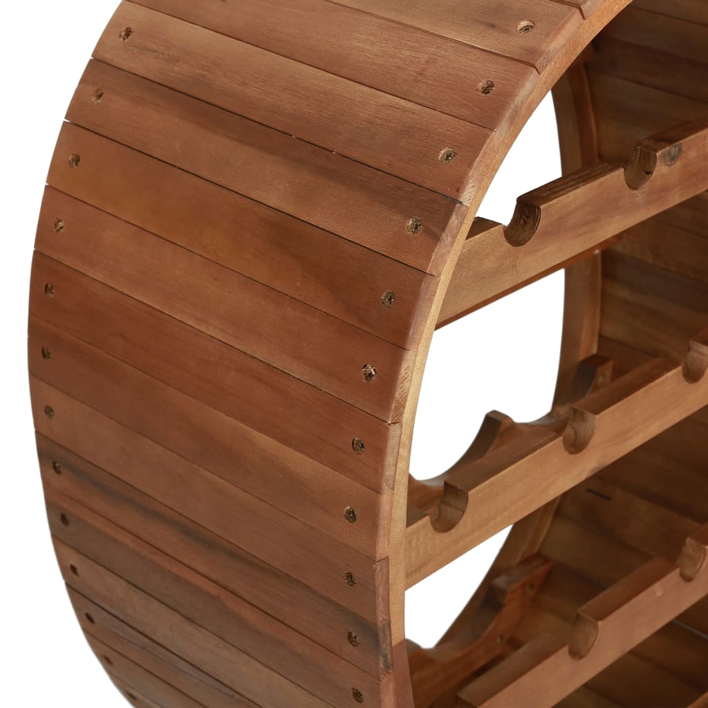 Stojan Na Víno Na 13 Fliaš Masívne Akáciové Drevo