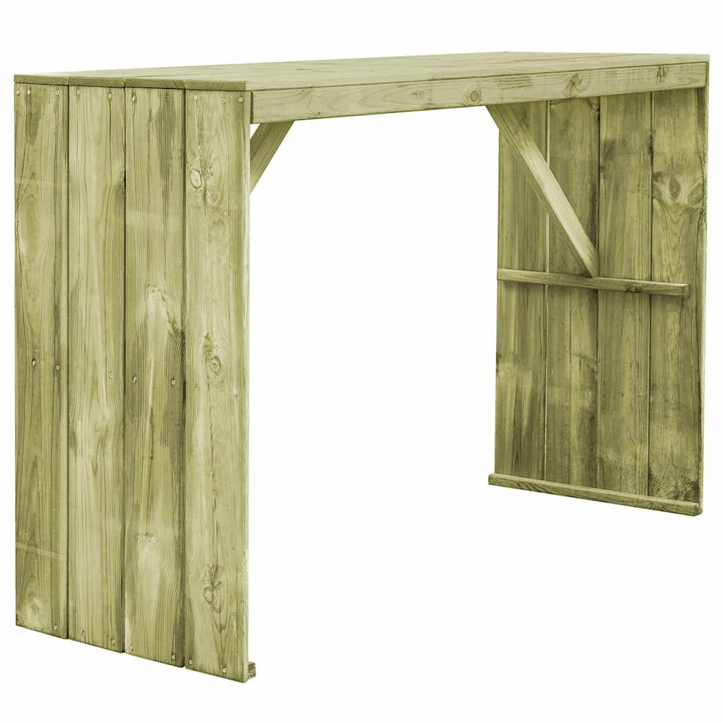 Barový stôl 170x60x110 cm, impregnovaná borovica