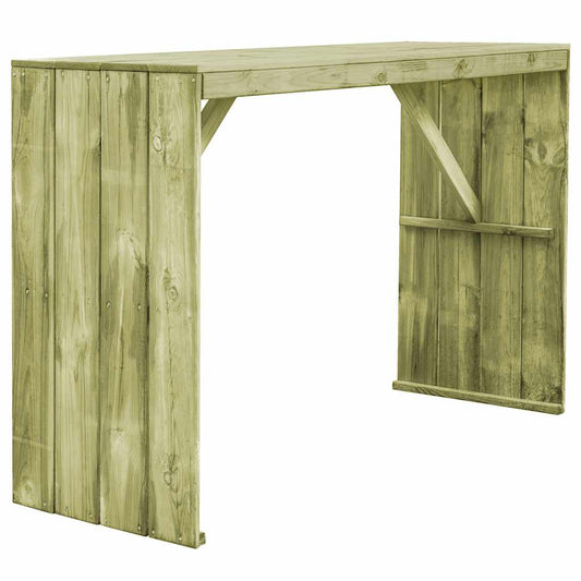 Barový stôl 170x60x110 cm, impregnovaná borovica