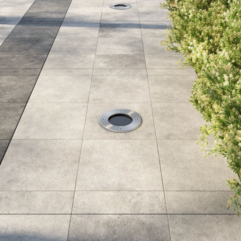 Podlahové Záhradné Svietidlá, Okrúhle 3 Ks