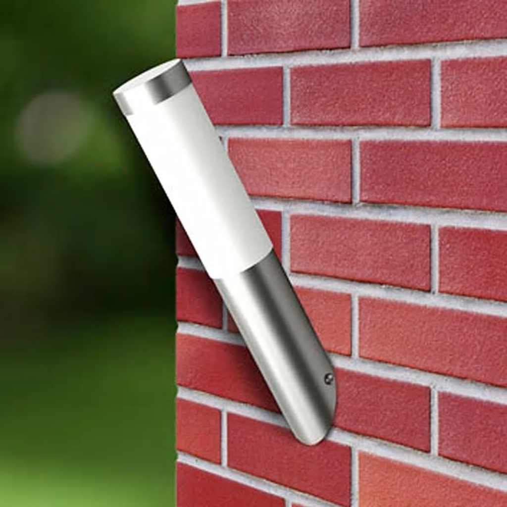 Vonkajšie Nástenné Svetlá 2 Ks, Nehrdzavejúca Oceľ