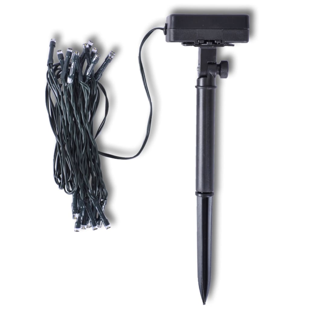 Ozdobné Kríky, Tvar Gule So Solárnou Led Reťazou, 2Ks, Umelé Listy, 27 Cm