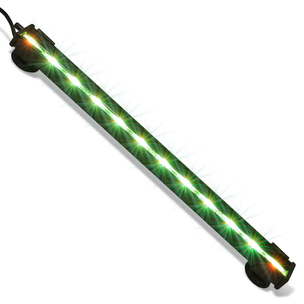Ponorné akváriové bodové LED svietidlo s bublinami RGB 32 cm