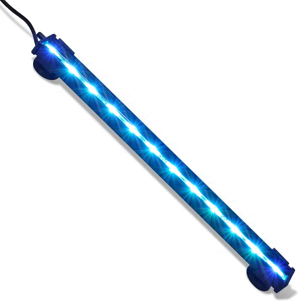 Ponorné akváriové bodové LED svietidlo s bublinami RGB 32 cm