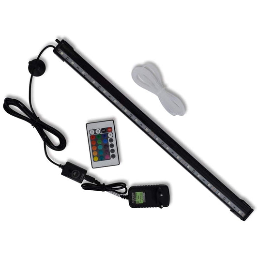 Akváriová LED lampa s bublinami RGB 48 cm