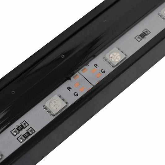 Akváriová LED lampa s bublinami RGB 71 cm