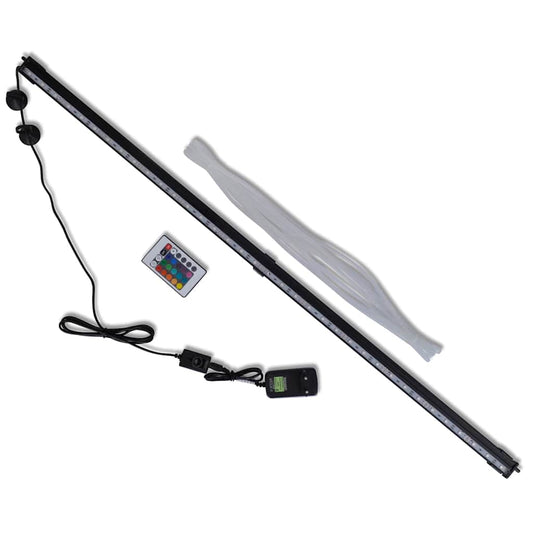 Akváriová LED lampa s bublinami RGB 94 cm