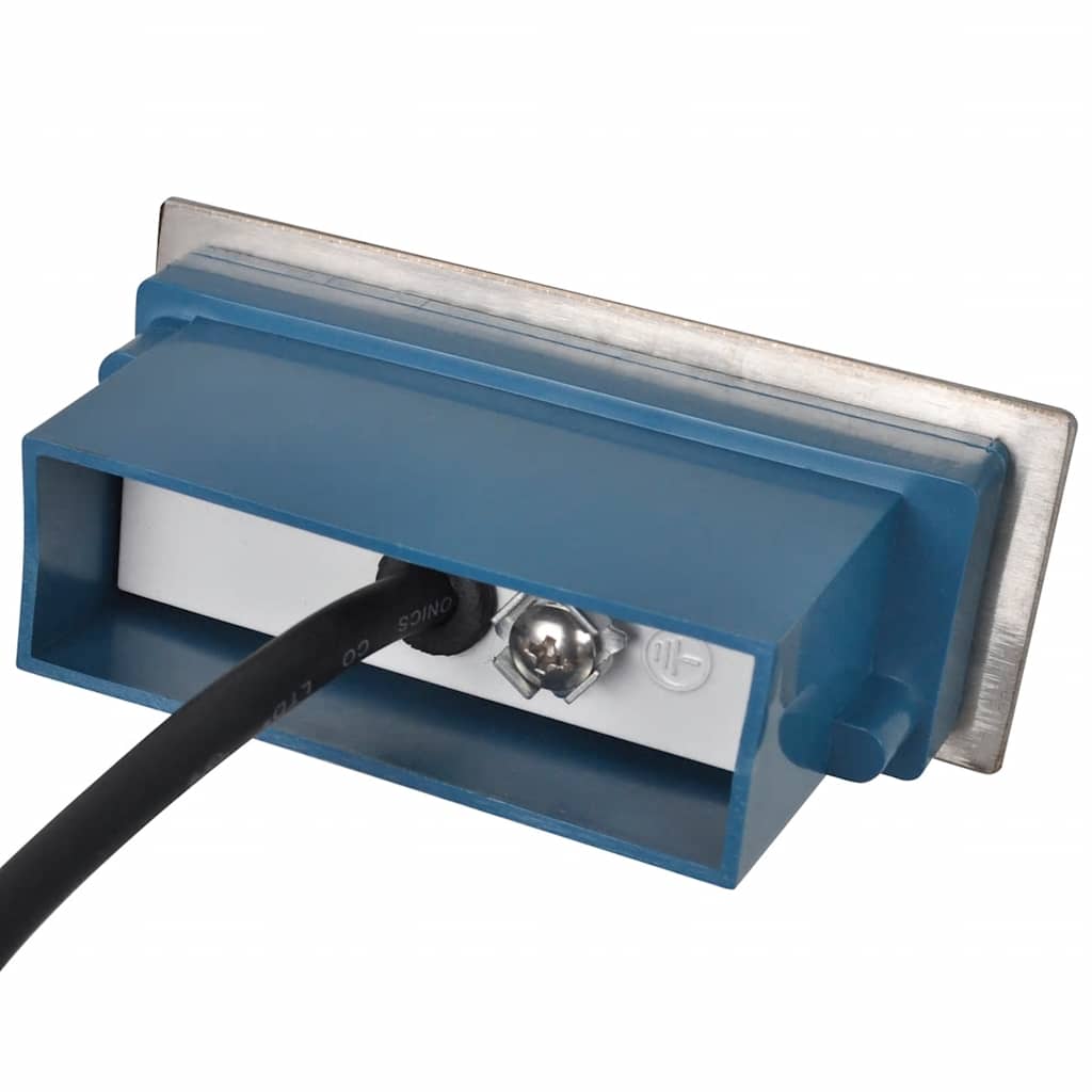 Zapustené Led Svetlo Na Schody 2 Ks, 44X111X56 Mm