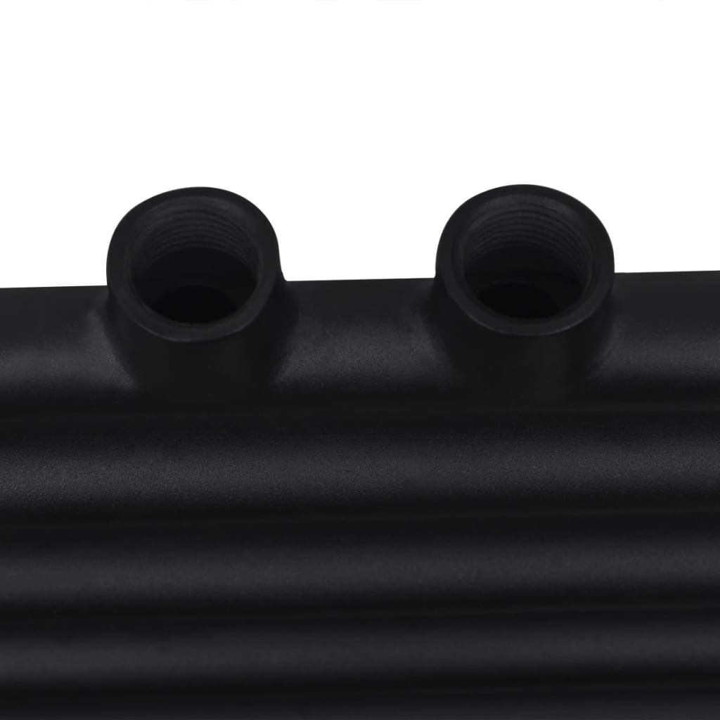 Čierny Rebríkový Radiátor Na Centrálne Vykurovanie,