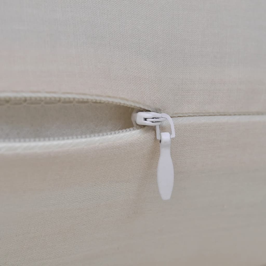 Návliečky Na Vankúše, 4 Ks, Bavlna, Béžové,