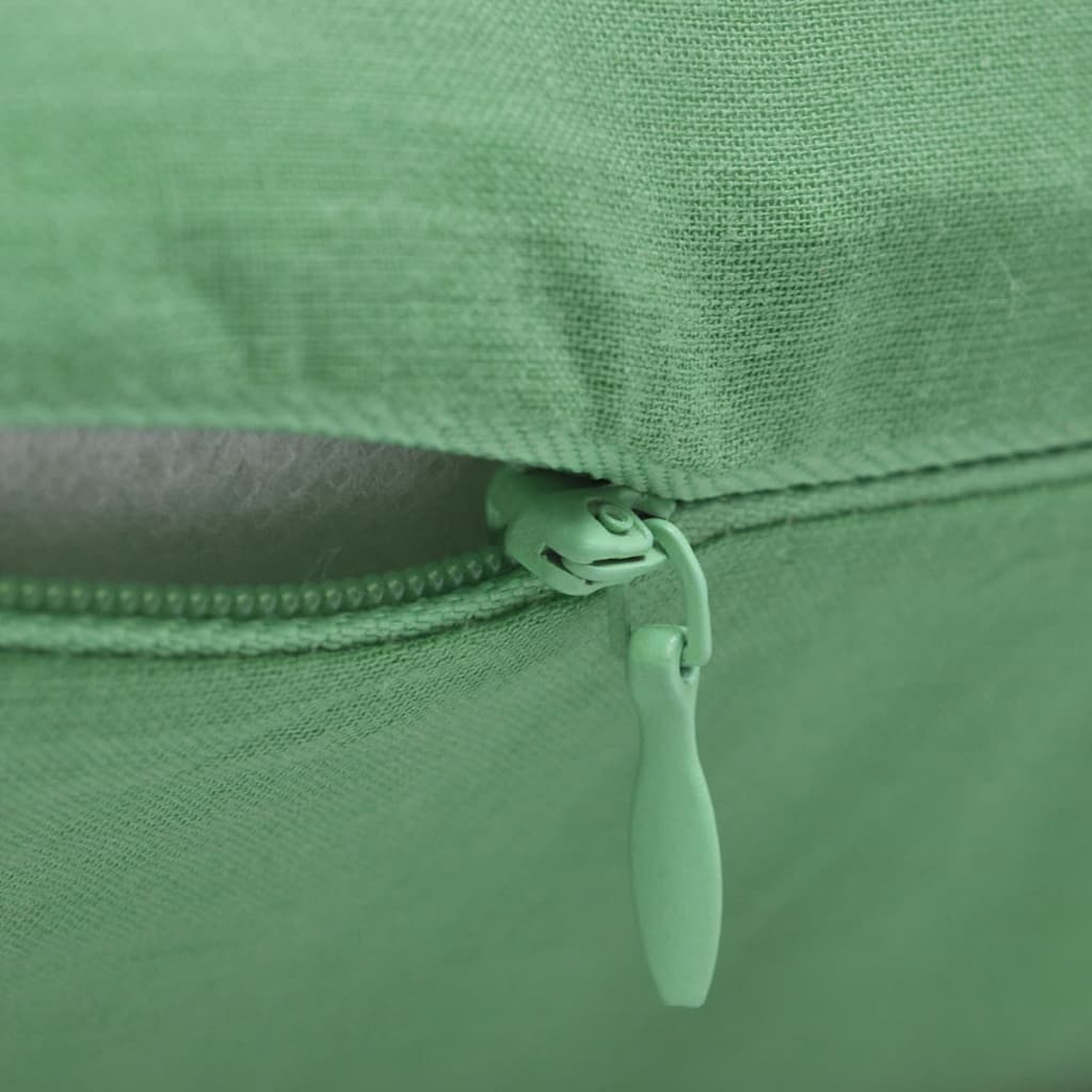 Návliečky Na Vankúše, 4 Ks, Bavlna, Jablková Zelená,